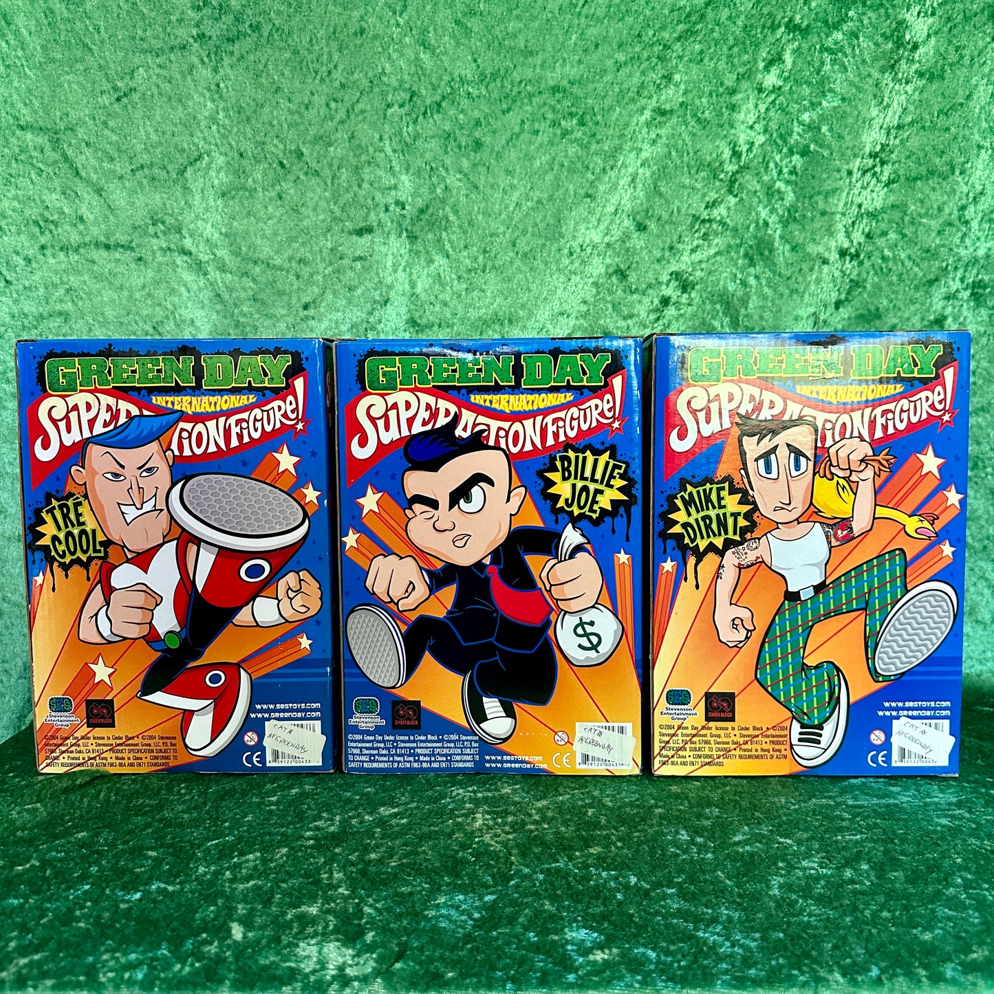Green Day International Super Action Figures!
