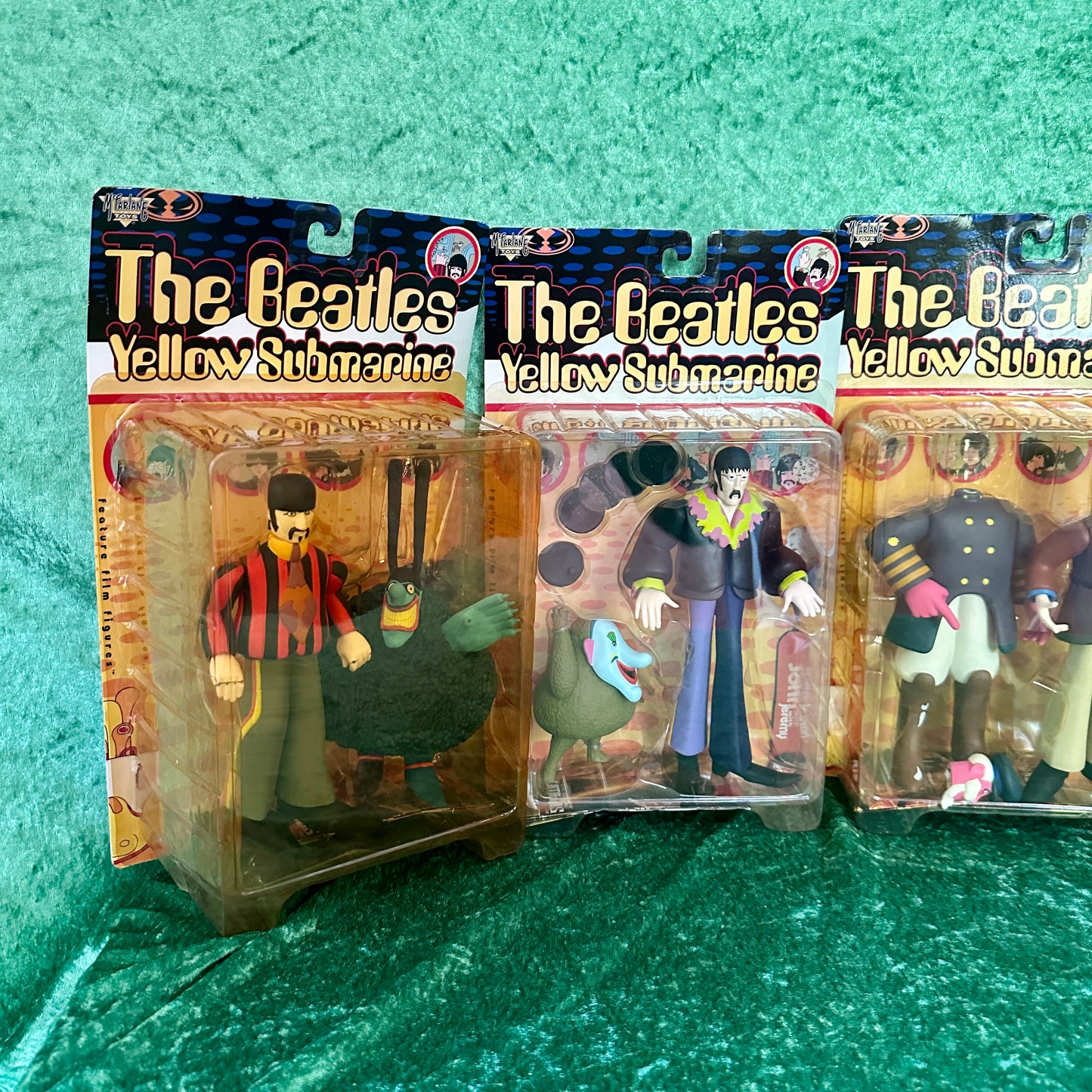 The Beatles Yellow Submarine set of 6 Figurines by McFarlane Toys