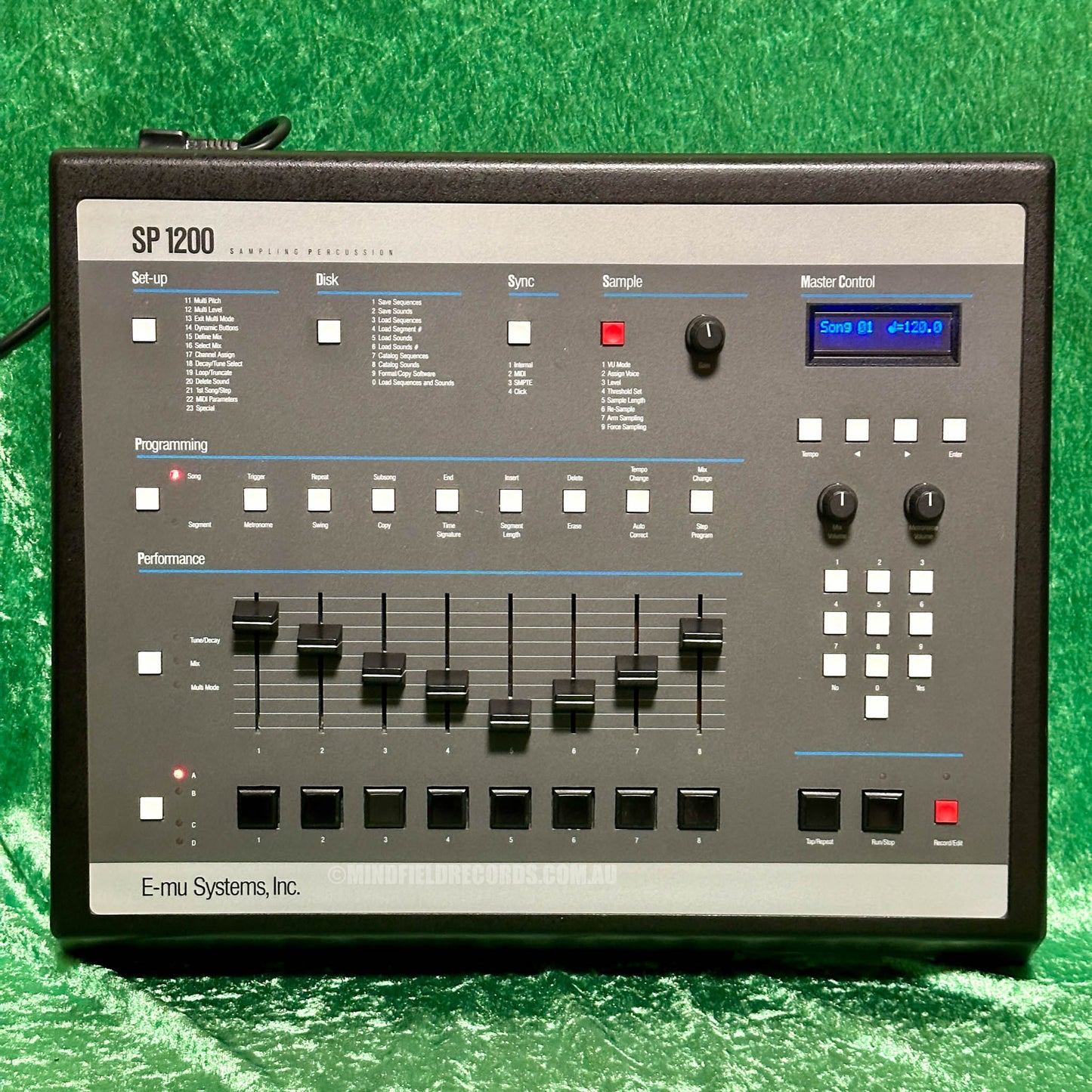 E-MU Systems SP-1200 Drum Machine / Sampler