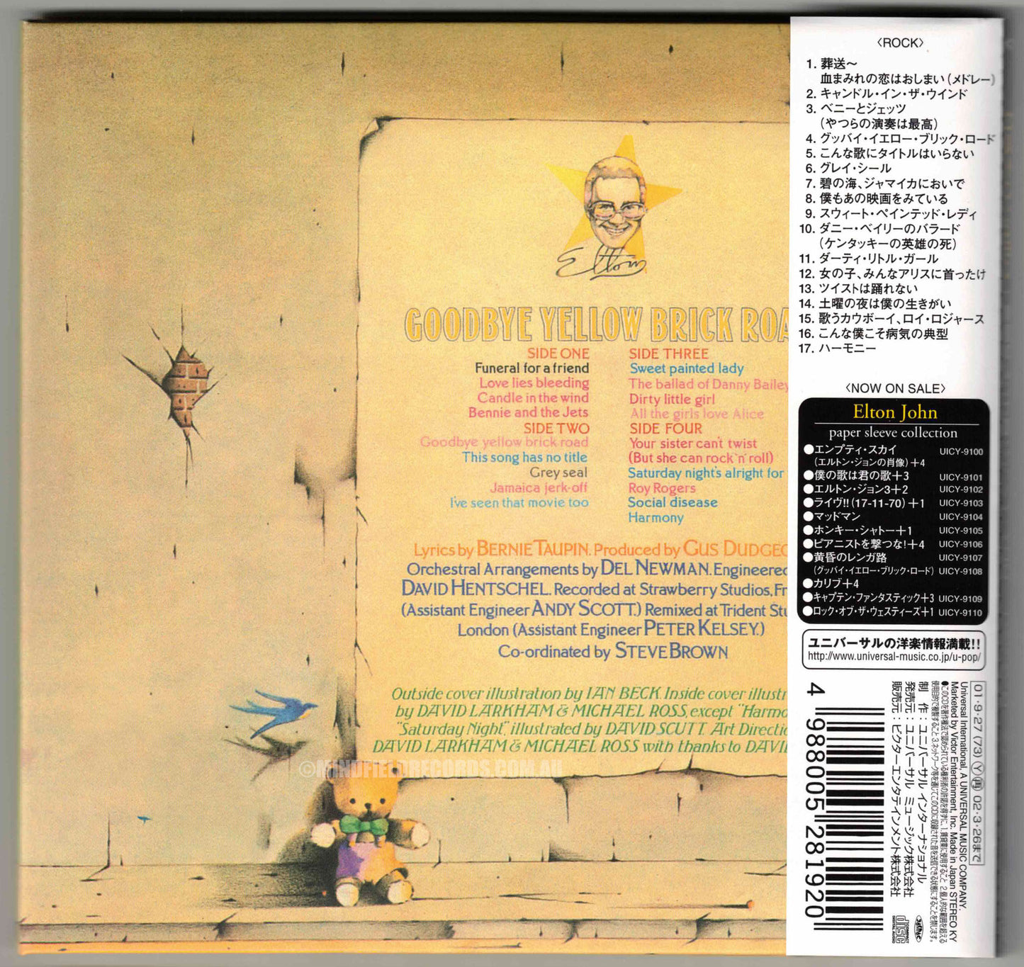 Elton John – Goodbye Yellow Brick Road