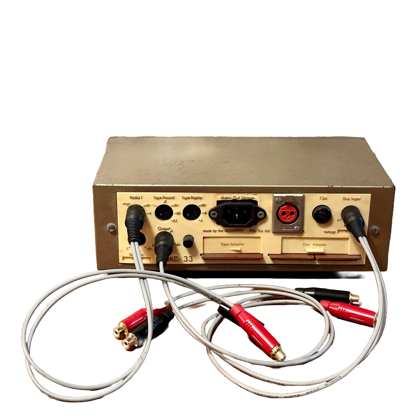 Quad 33 Preamplifier