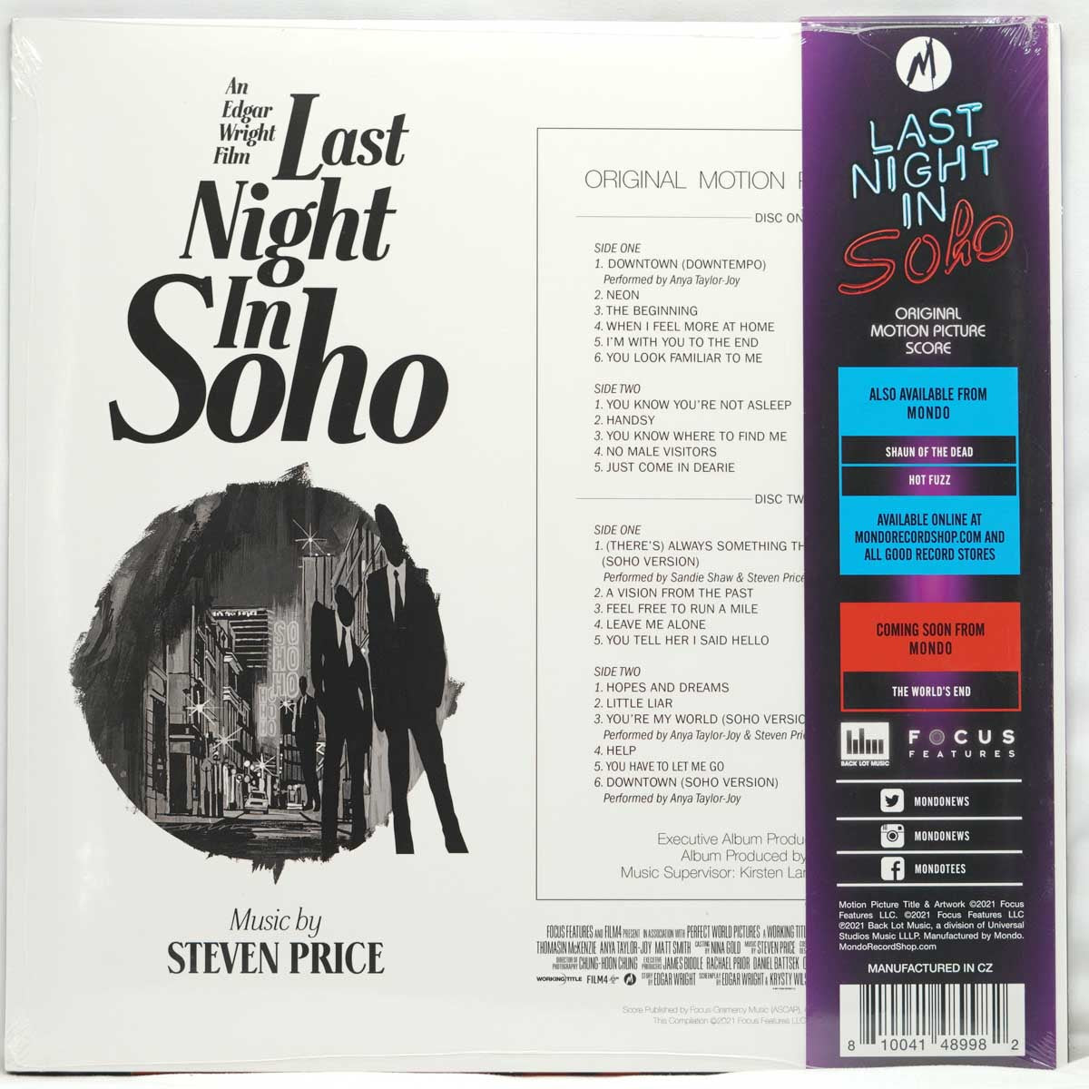 Steven Price – Last Night In Soho (Original Motion Picture Score)
