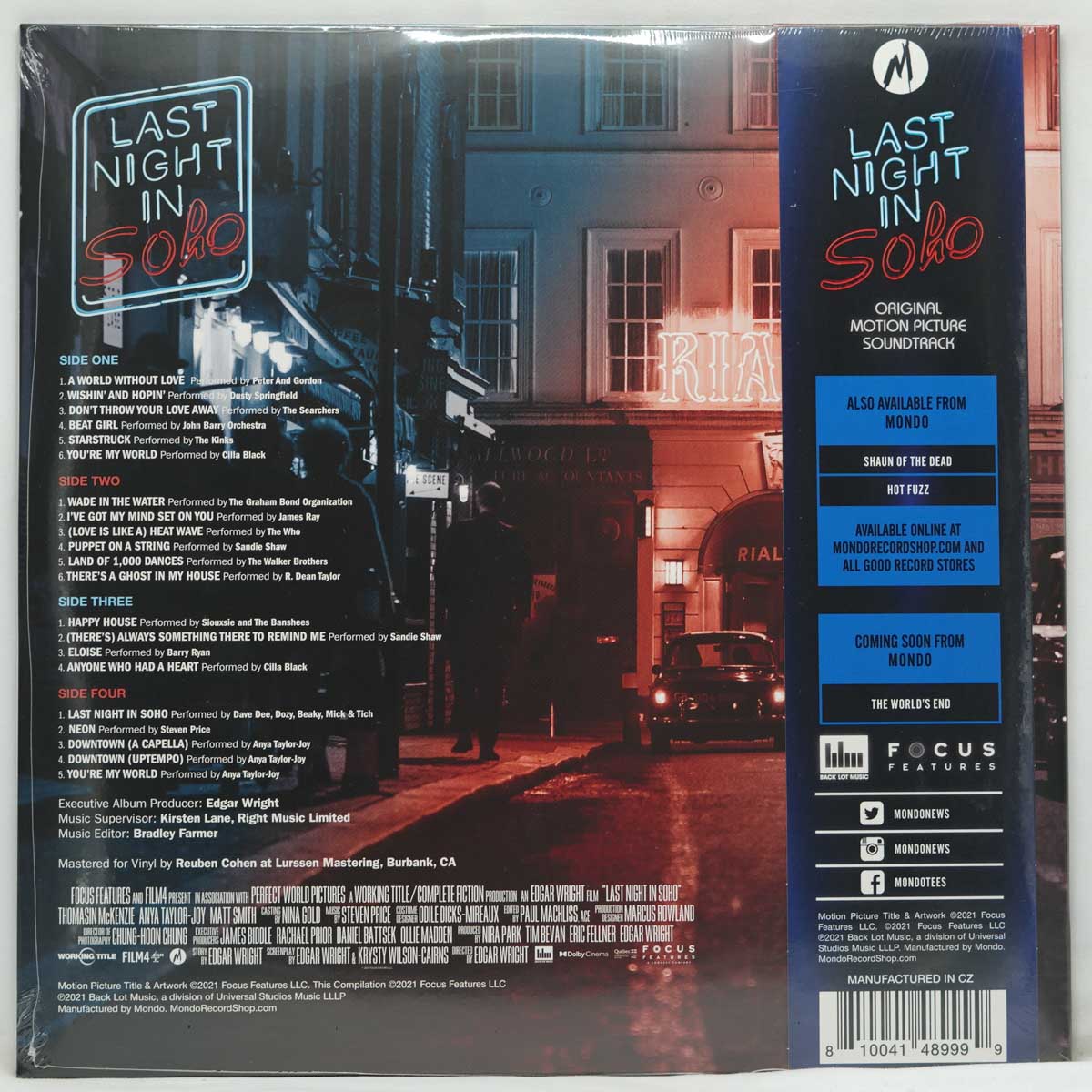 Various – Last Night In Soho (Original Motion Picture Soundtrack)