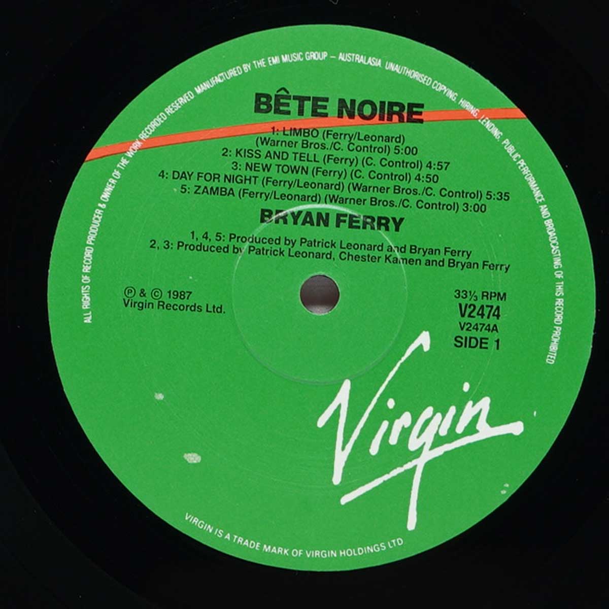 Bryan Ferry – Bête Noire