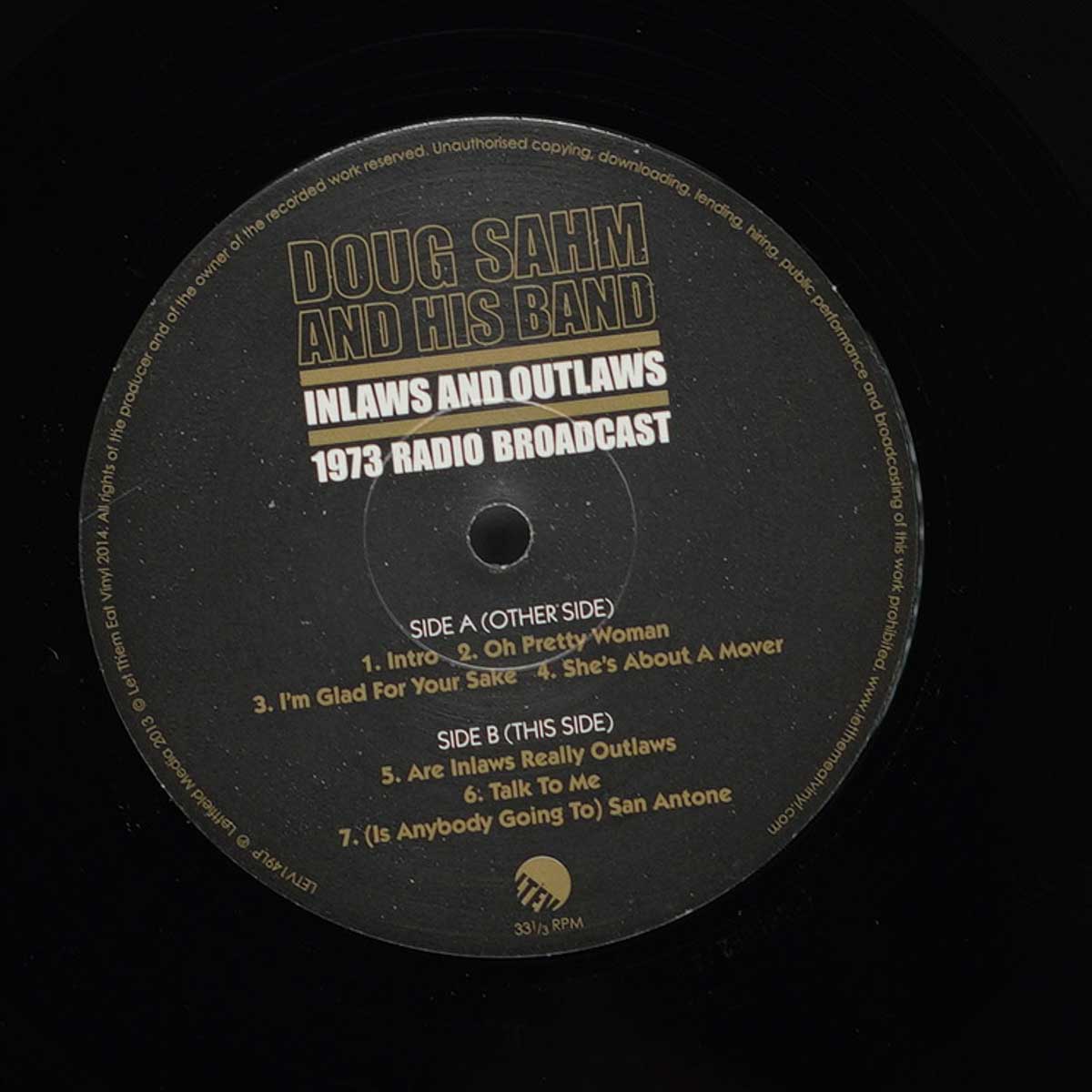 Doug Sahm And His Band – Inlaws And Outlaws 1973 Radio Broadcast