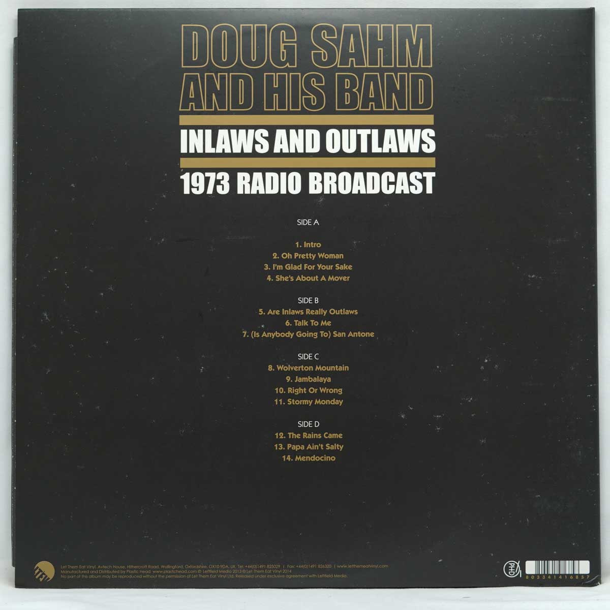 Doug Sahm And His Band – Inlaws And Outlaws 1973 Radio Broadcast