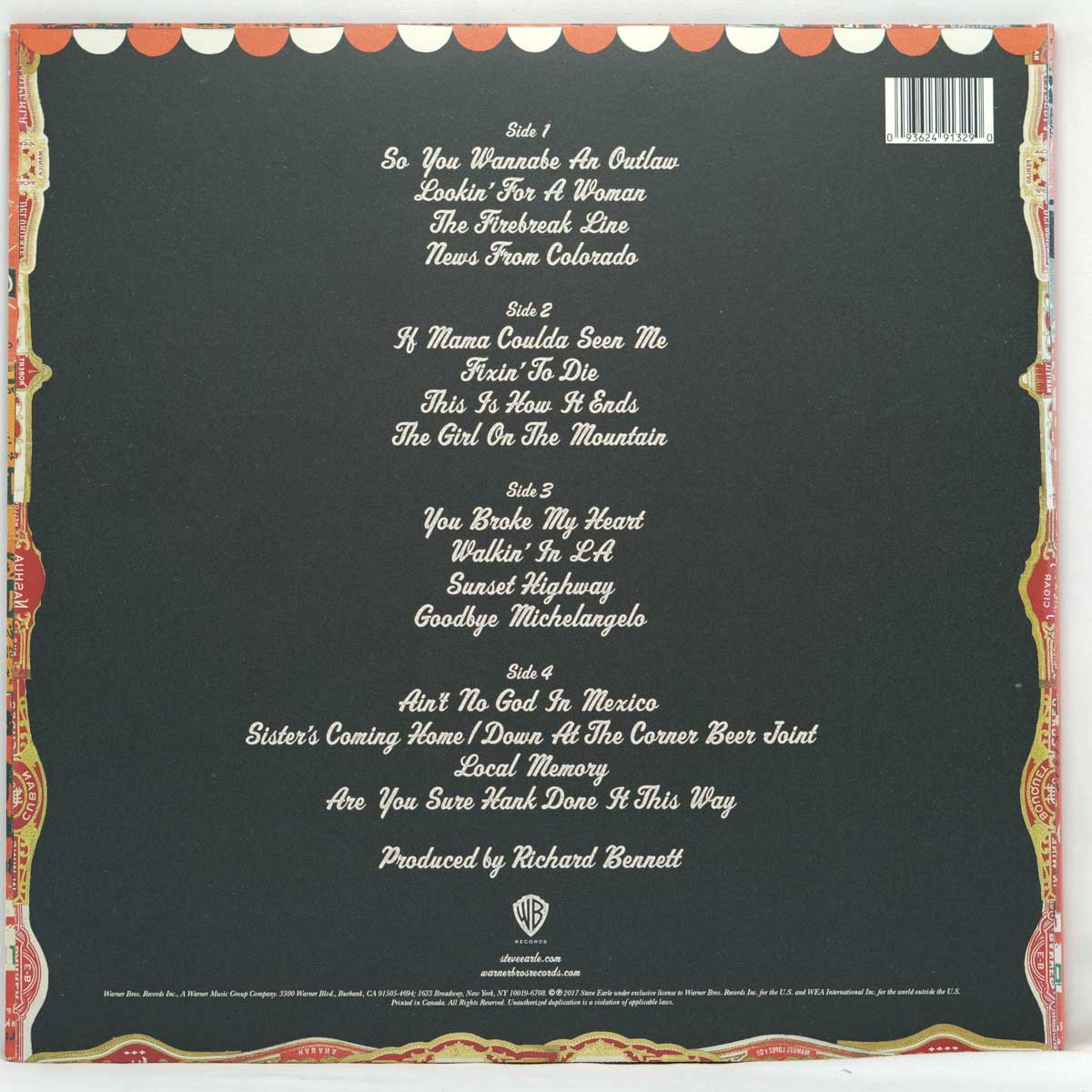 Steve Earle & The Dukes – So You Wannabe An Outlaw
