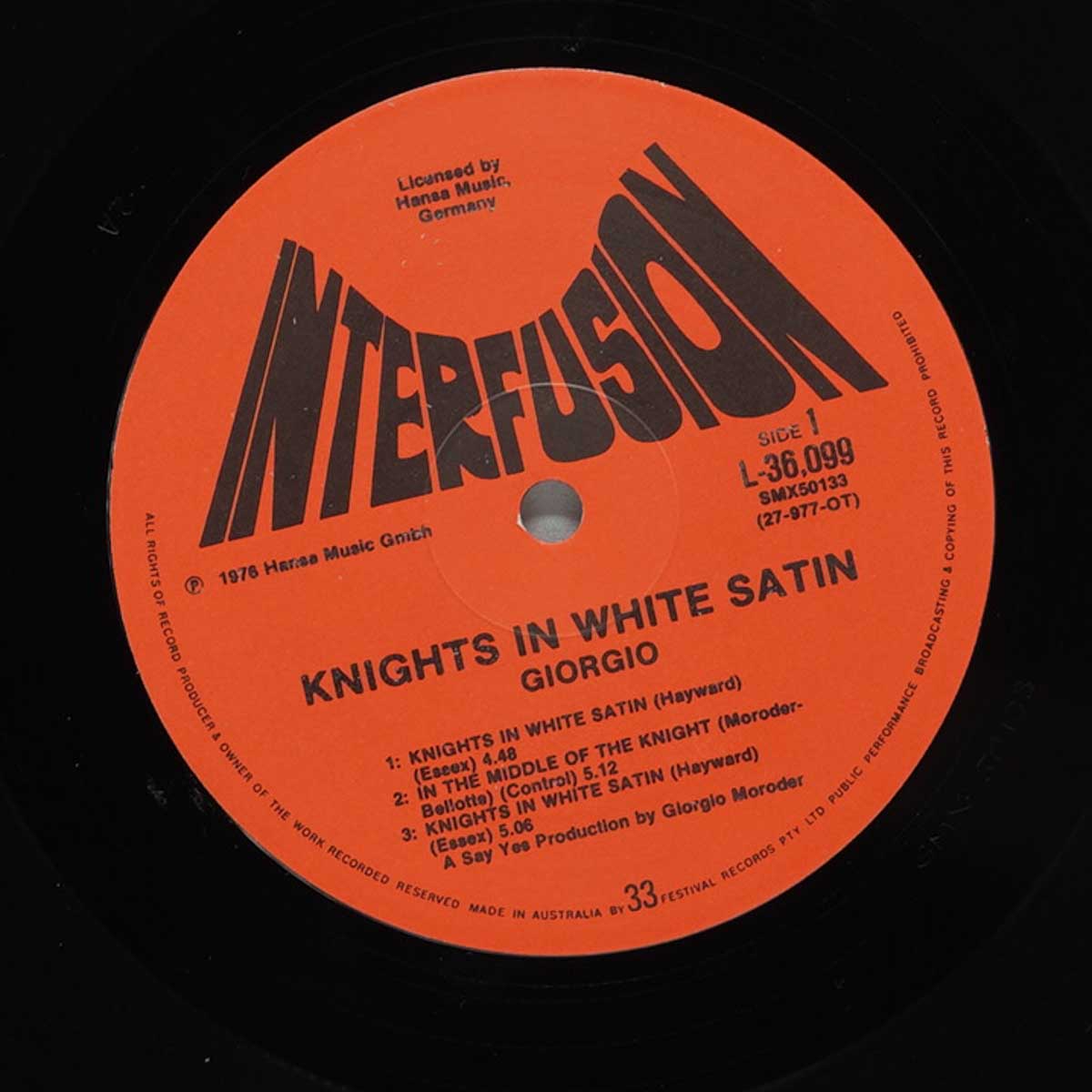Giorgio – Knights In White Satin