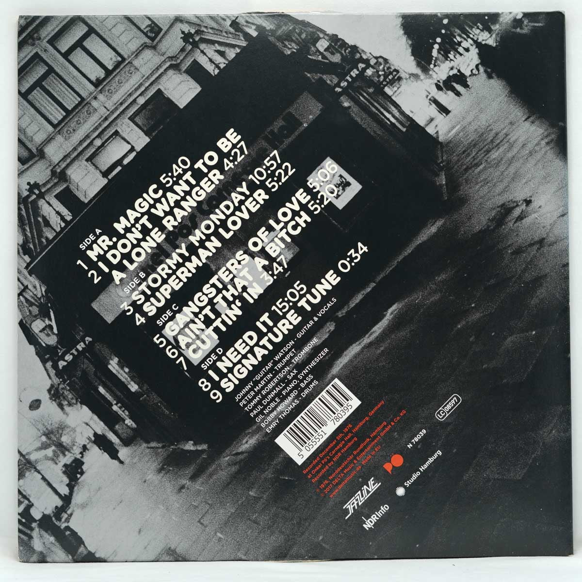 Johnny "Guitar" Watson – At Onkel Pö's Carnegie Hall Hamburg 1976