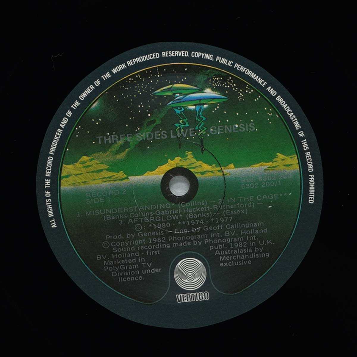 Genesis – Three Sides Live