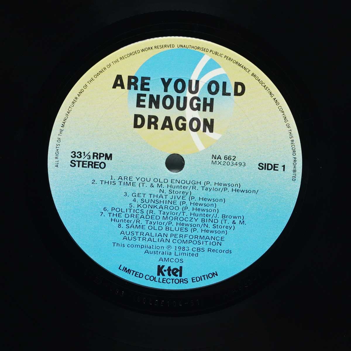 Dragon – Are You Old Enough