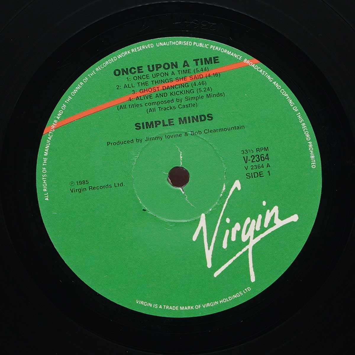 Simple Minds – Once Upon A Time