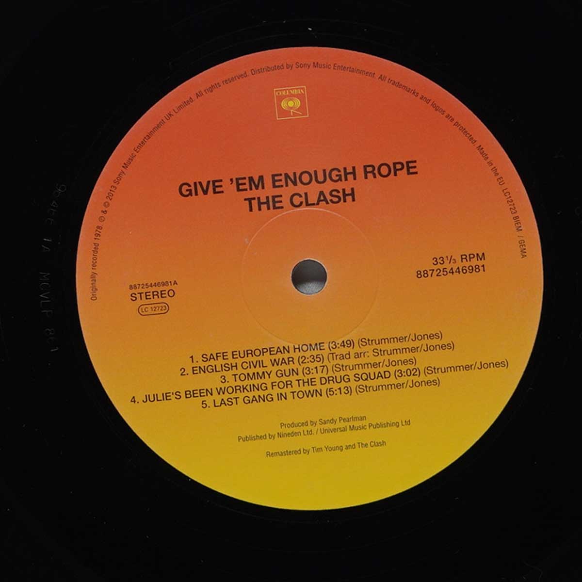 The Clash – Give 'Em Enough Rope