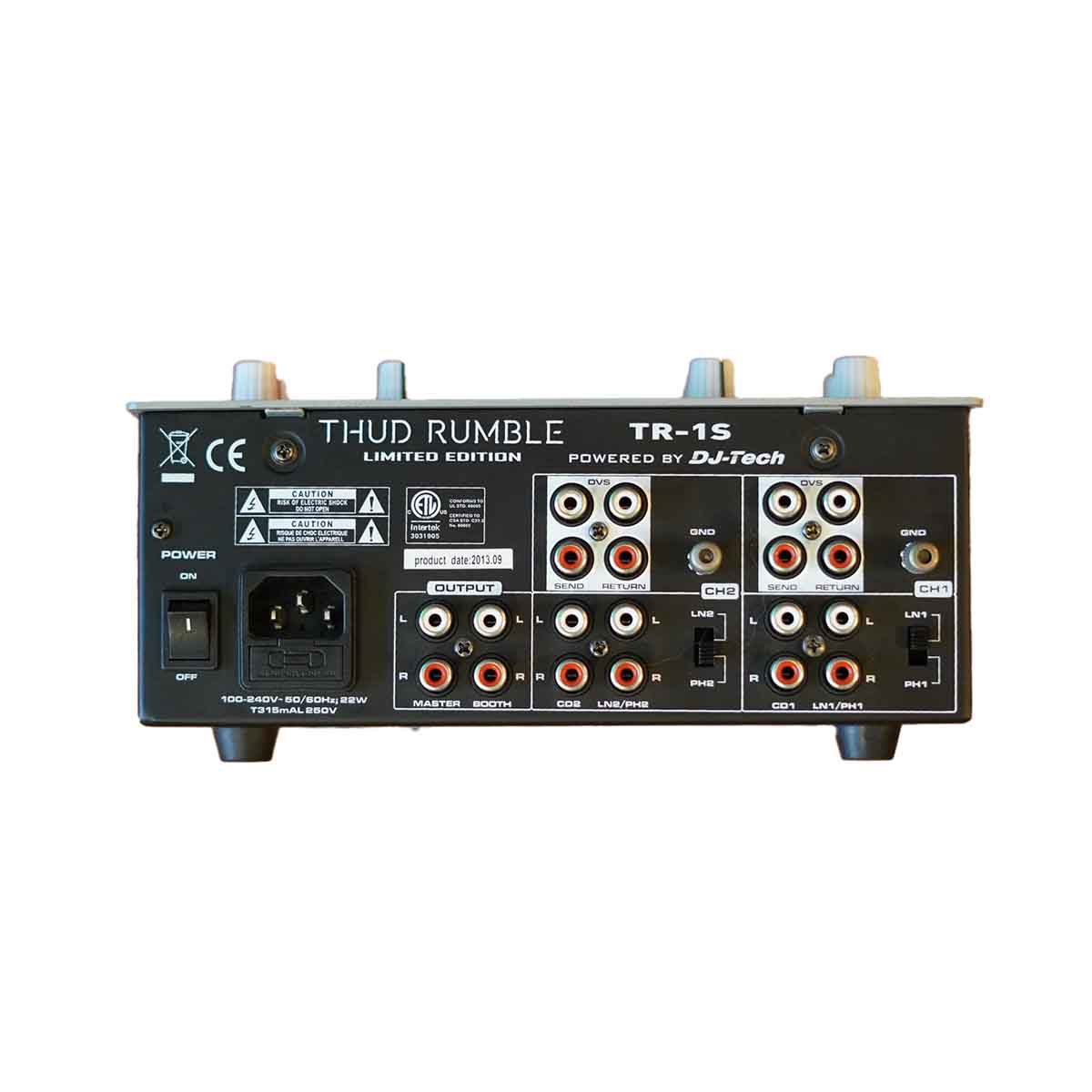 DJ Tech Thud Rumble TR-1S Scratch Mixer Limited Edition