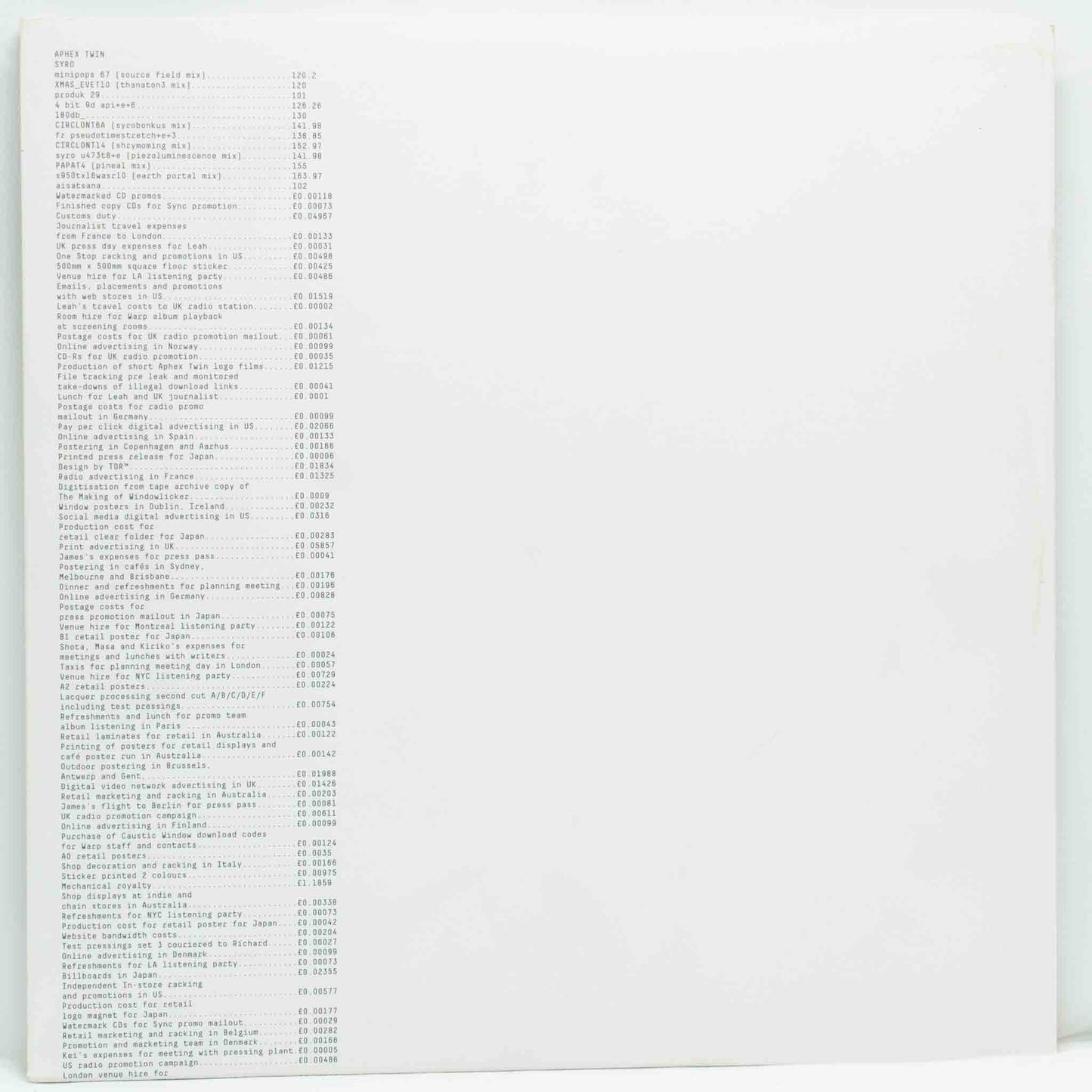 Aphex Twin – Syro