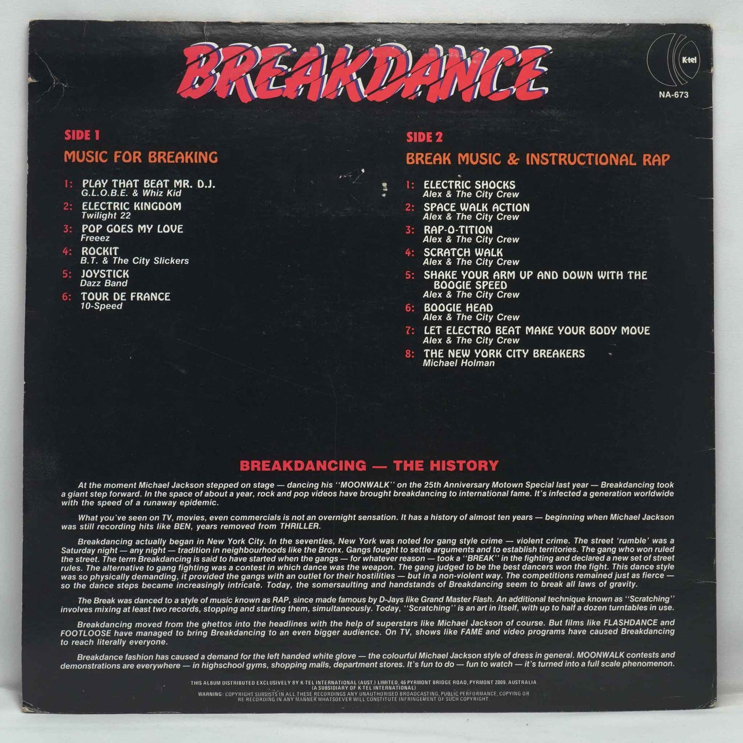 Various / Alex & The City Crew – Breakdance