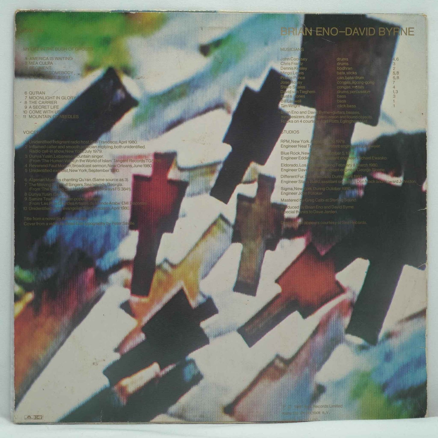Brian Eno - David Byrne – My Life In The Bush Of Ghosts