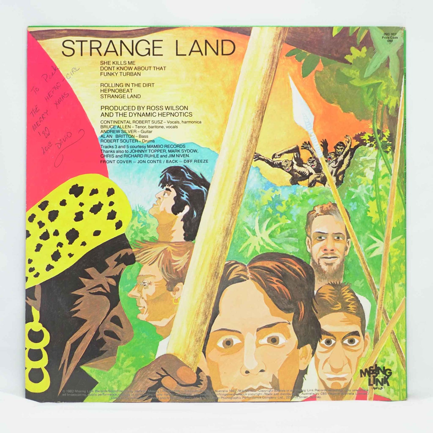 The Dynamic Hepnotics – Strange Land