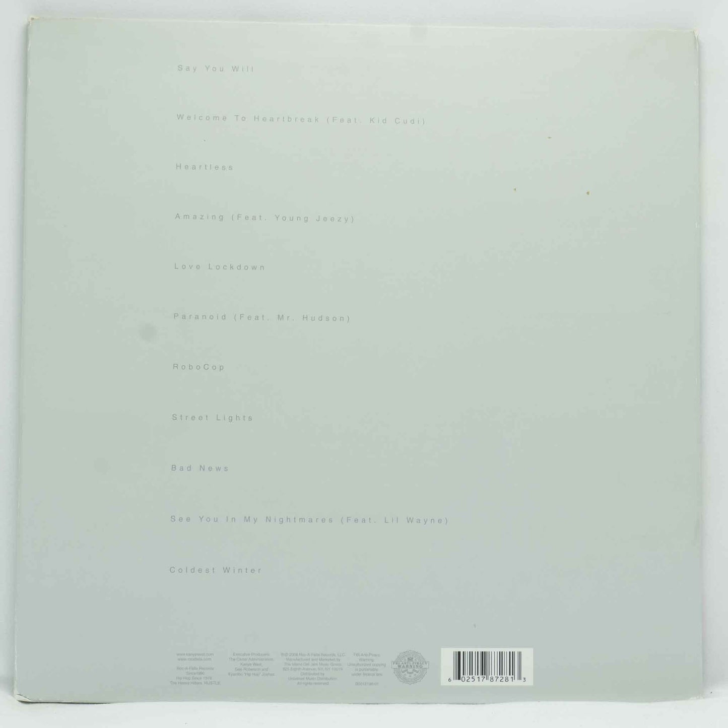 Kanye West – 808s & Heartbreak