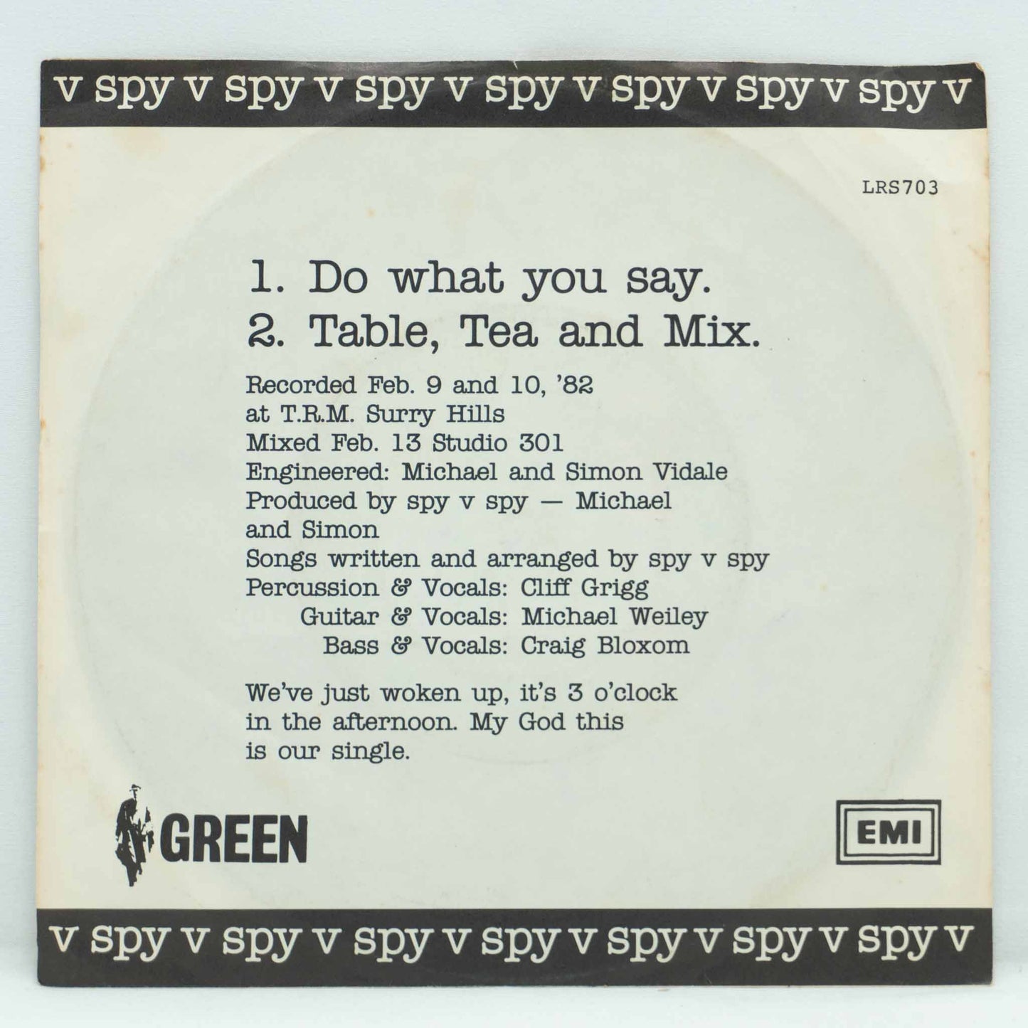 V.Spy V.Spy – Do What You Say