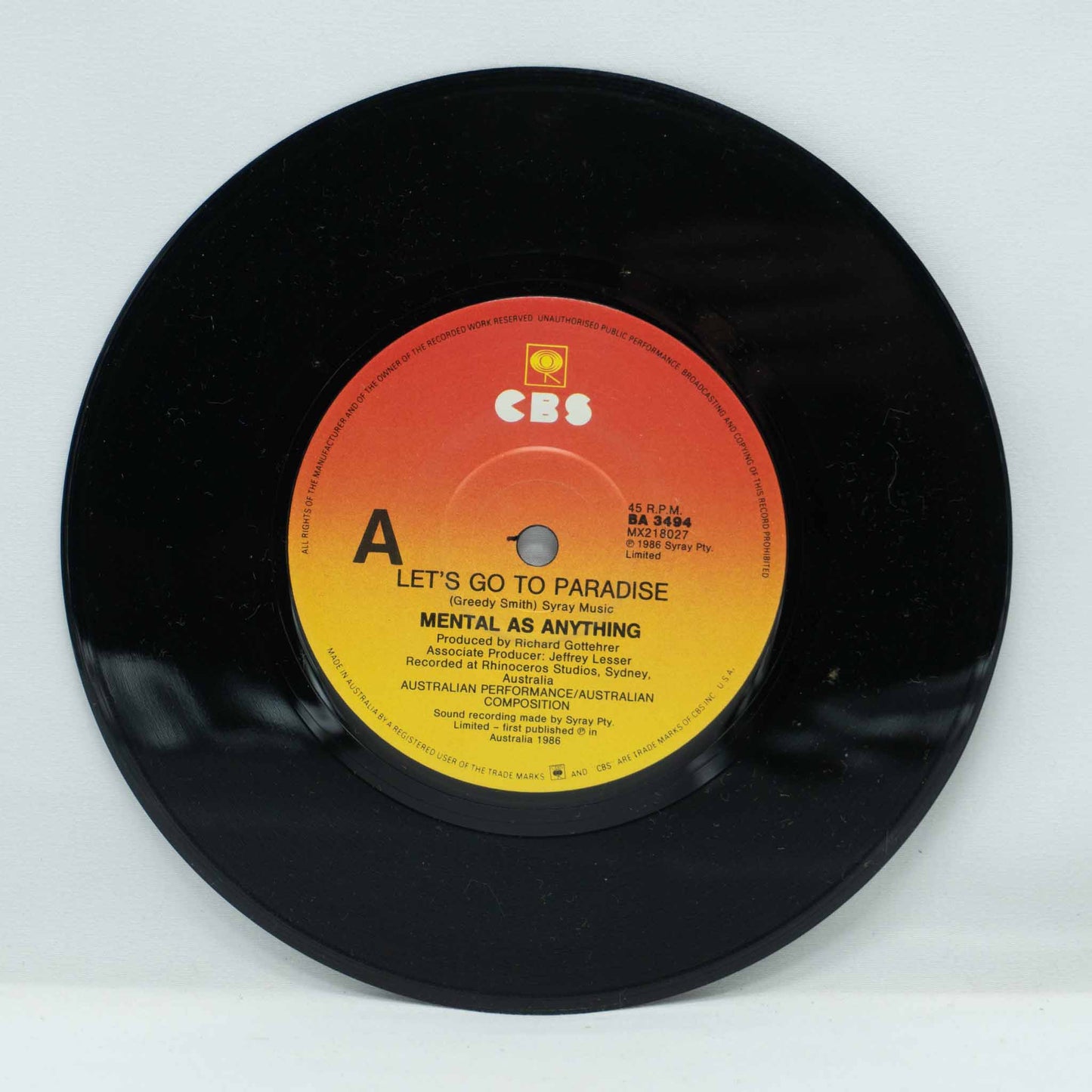Mental As Anything – Let's Go To Paradise