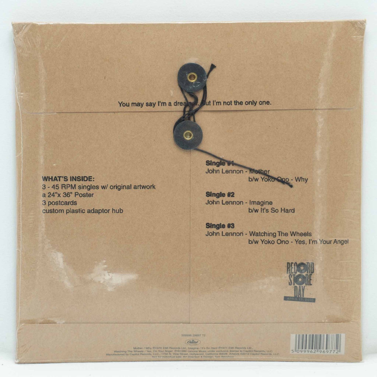 John Lennon – Singles Bag
