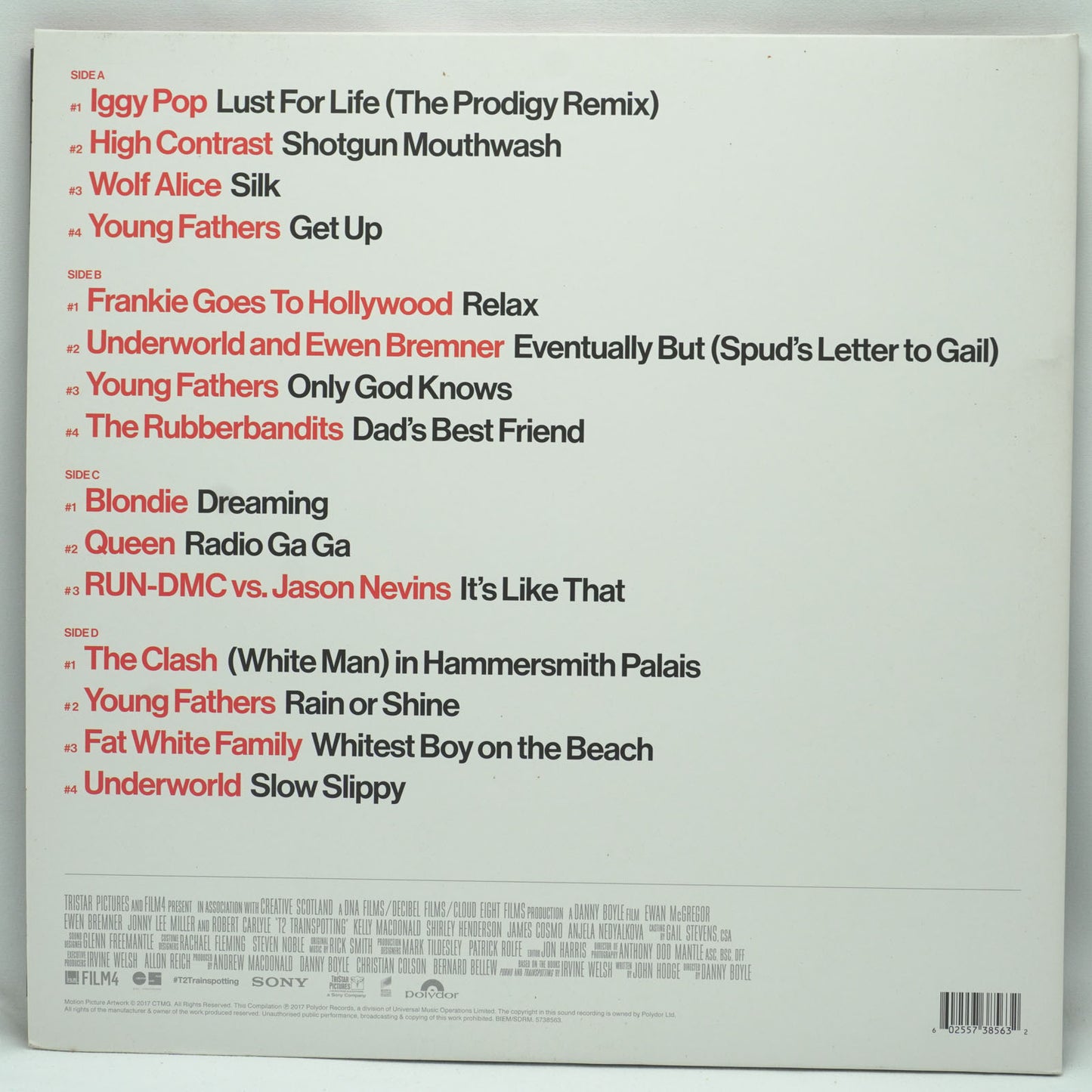 Various – T2 Trainspotting (Original Motion Picture Soundtrack)