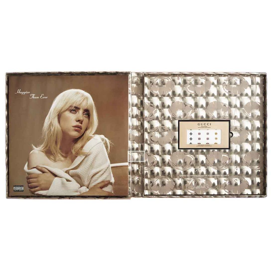 Gucci x Billie Eilish Limited Edition Vinyl Boxset – Available now at Mindfield Records