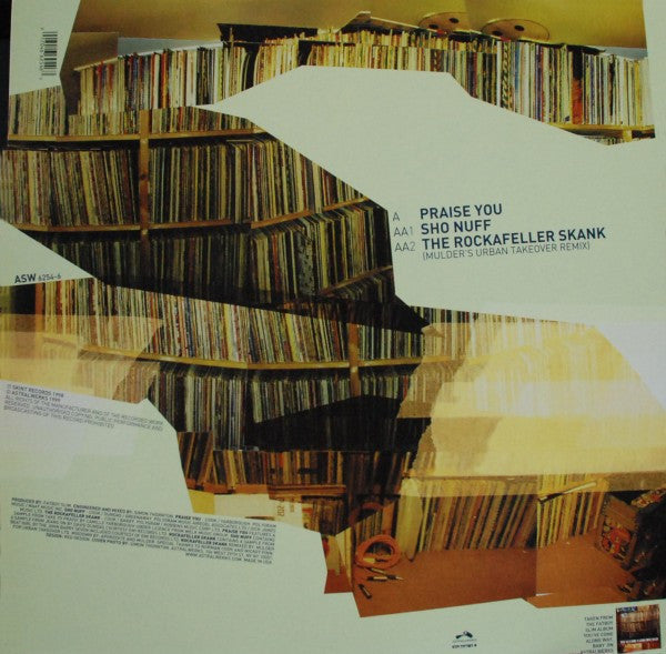 Fatboy Slim : Praise You (12", Single)