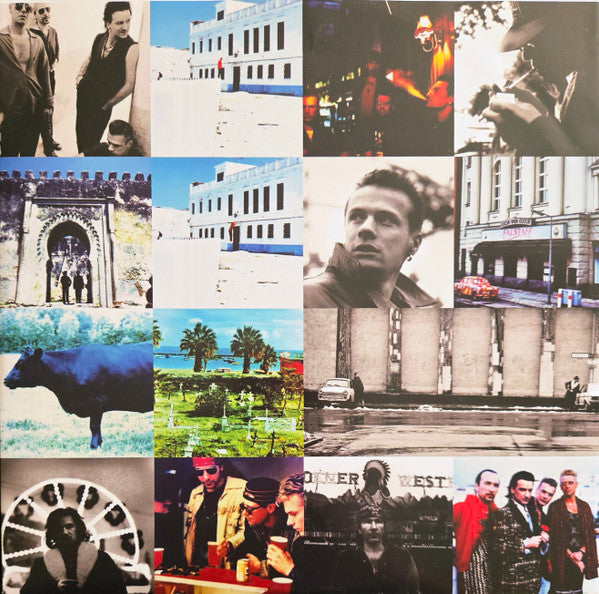U2 : Achtung Baby (2xLP, Album, RE, RM, 180)