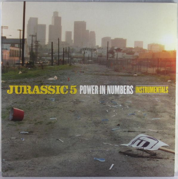 Jurassic 5 : Power In Numbers Instrumentals (2xLP, Album)