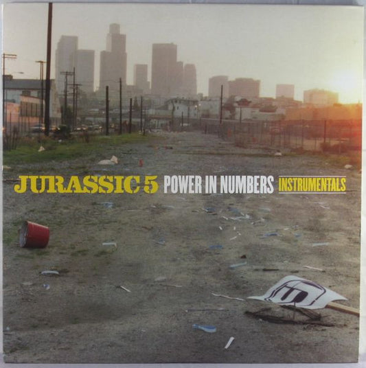 Jurassic 5 : Power In Numbers Instrumentals (2xLP, Album)