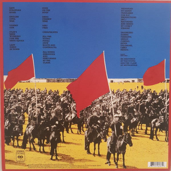 The Clash : Give 'Em Enough Rope (LP, Album, RE, RM)
