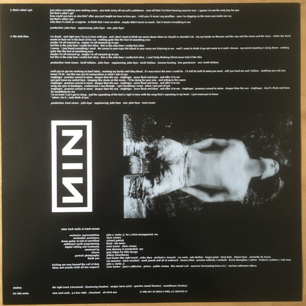 Nine Inch Nails : Pretty Hate Machine (LP, Album, RE)