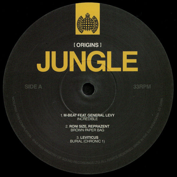 Various : [ Origins ] Jungle (2xLP, Comp)