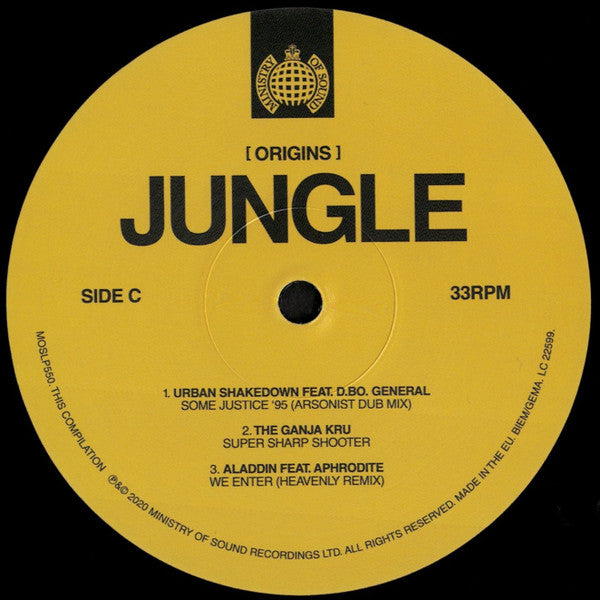 Various : [ Origins ] Jungle (2xLP, Comp)
