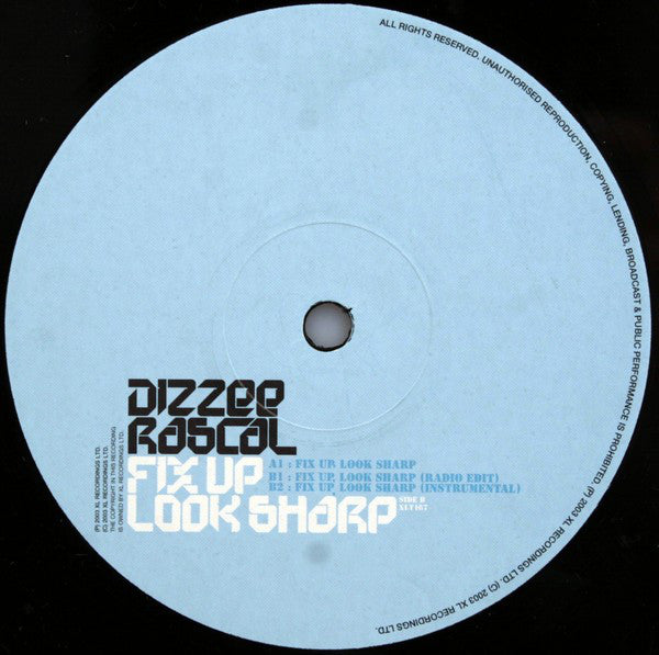 Dizzee Rascal : Fix Up Look Sharp (12")