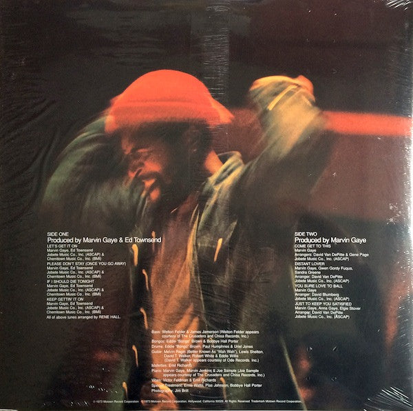 Marvin Gaye : Let's Get It On (LP, Album, Ltd, RE, Tan)