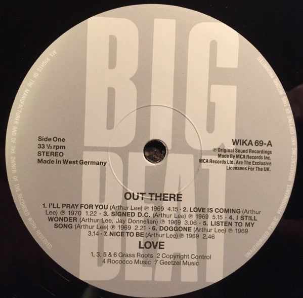 Love : Out There (LP, Comp, Gat)