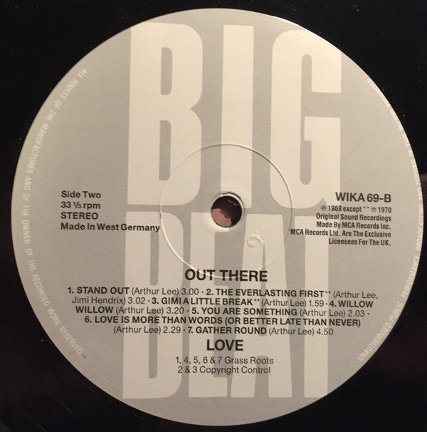 Love : Out There (LP, Comp, Gat)