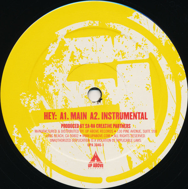 Jurassic 5 : Hey / If You Only Knew (12")