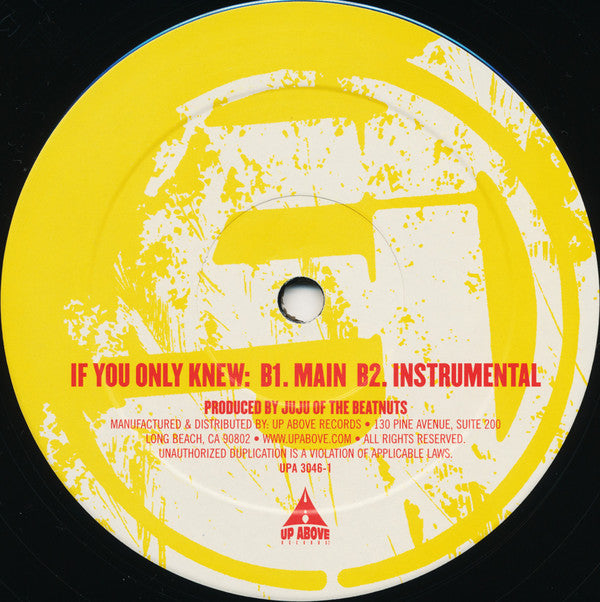 Jurassic 5 : Hey / If You Only Knew (12")