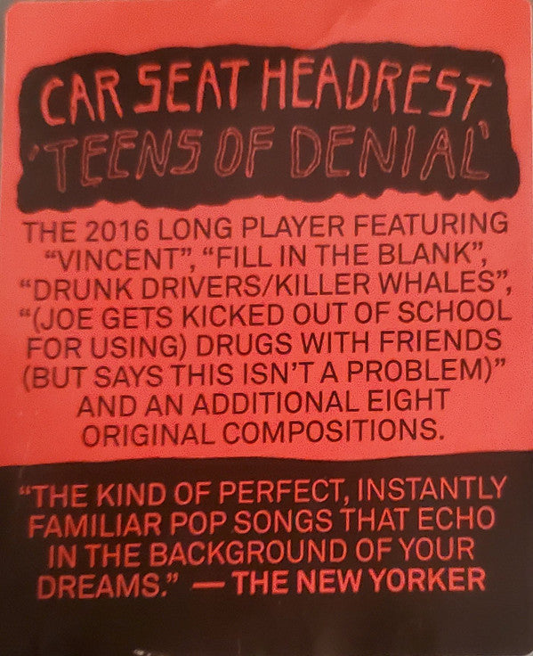 Car Seat Headrest : Teens Of Denial (2xLP, Album)