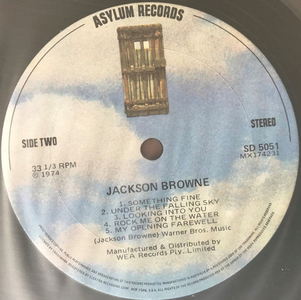 Jackson Browne : Jackson Browne (LP, Album)