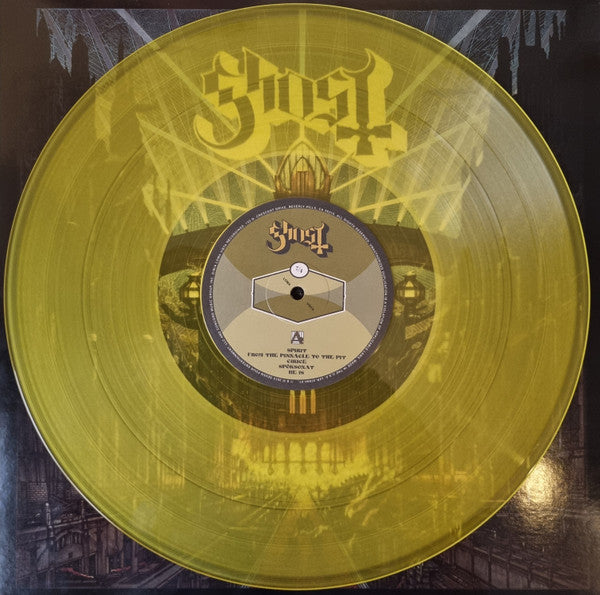 Ghost (32) : Meliora - Deluxe (LP, Album, RE, Yel + 12", EP, RE, Yel + Dlx)