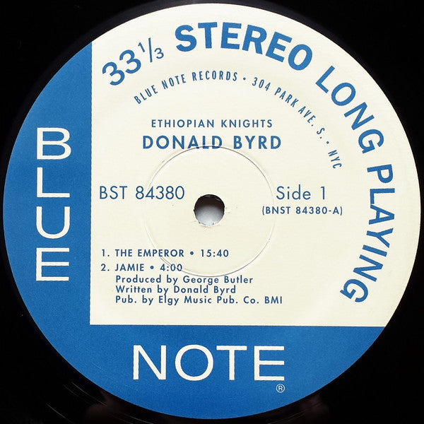 Donald Byrd : Ethiopian Knights (LP, Album, RE)