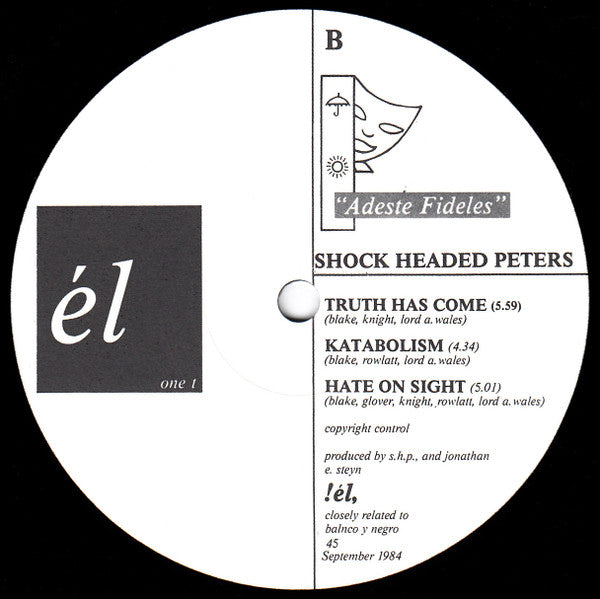 Shock Headed Peters : I, Bloodbrother Be (£4,000 Love Letter) (12", Single)