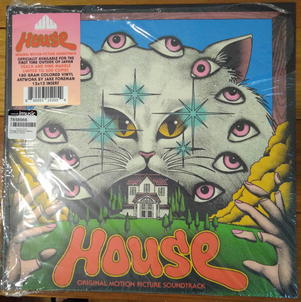 Asei Kobayashi & Mickie Yoshino : House (Original Motion Picture Soundtrack) (LP, Album, Ltd, RE, RM, San)