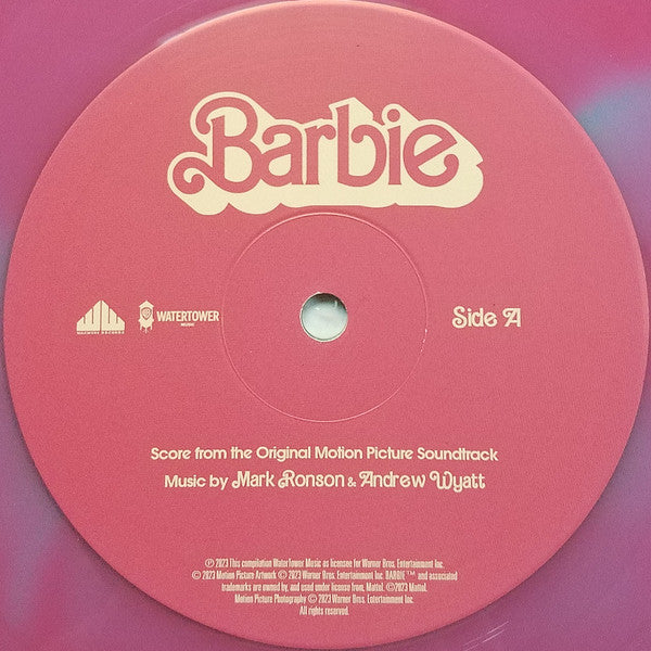 Mark Ronson & Andrew Wyatt : Barbie (Score From The Original Motion Picture Soundtrack (LP, Album, Pin)