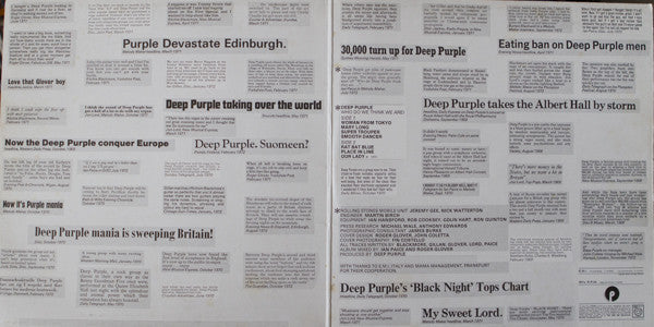 Deep Purple : Who Do We Think We Are (LP, Album, Gat)